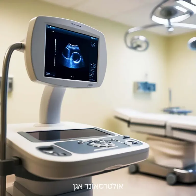 בדיקת אולטרסאונד אגן במכון רפואי