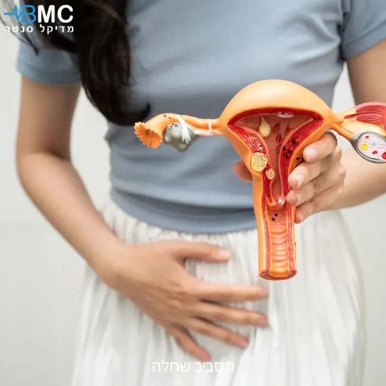 כאב בטן תחתונה כתסמין אפשרי של תסביב שחלה